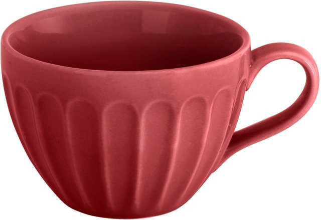VEGA Kaffeetasse Bel Colore aus Porzellan, rot, 6er Pack, 190 ml, Durchmesser: 8,5 cm, Höhe: 5,5 cm - Bild 1