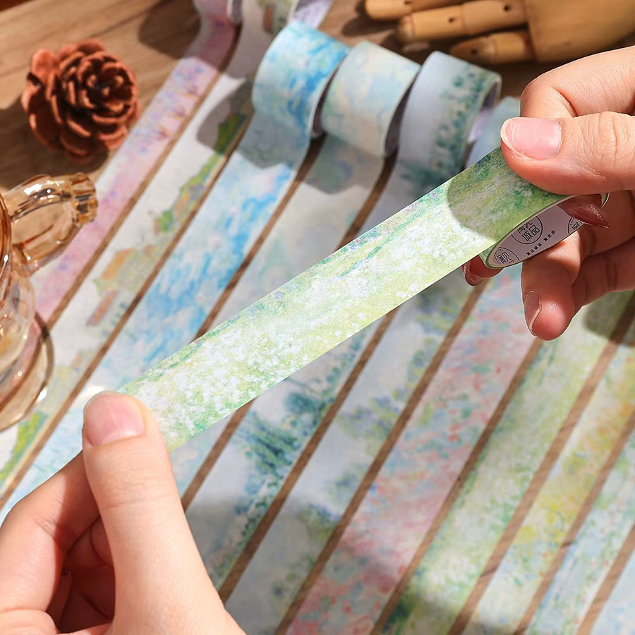 20 Rollen Washi-Tape-Set im Vintage-Stil für Gartenmalerei, Multicolour, 2 m pro Rolle - Bild 3