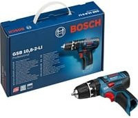 Bosch Professional Akku-Schlagbohrschrauber GSB 12V-15 C Solo in Blau/Schwarz - Bild 2