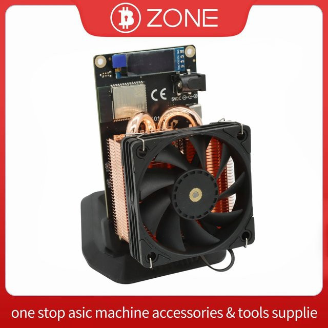 Bitsoloplayer Bitaxe Gamma 601 Max Bitcoin Home Solo Miner mit Reinkupfer-Kühler 1,9Th/s 30W - Bild 1