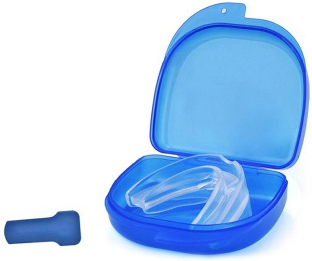 Anti-Schnarch-Klammer aus Silikon, Mundschutz, transparent - Bild 1