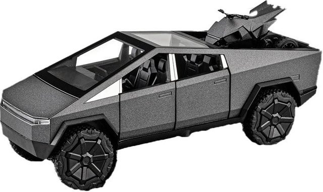 Linyi toy car LKW-Modell, 1:32, Legierung Druckgussauto mit ATV, mit Licht und Sound, ab 14 Jahren - Bild 1