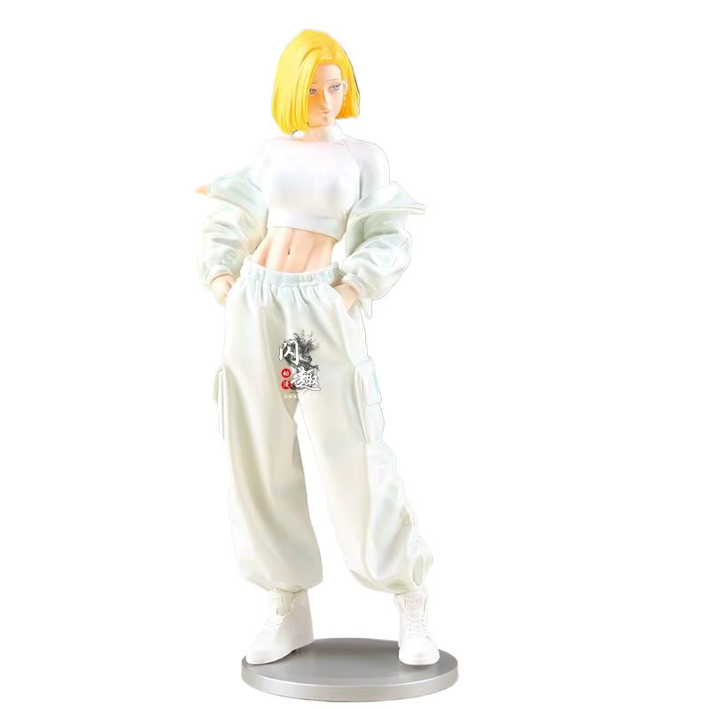 Bandai Dragon Ball Statue Figur, Roboter 18, Schreibtischdekoration - Bild 3