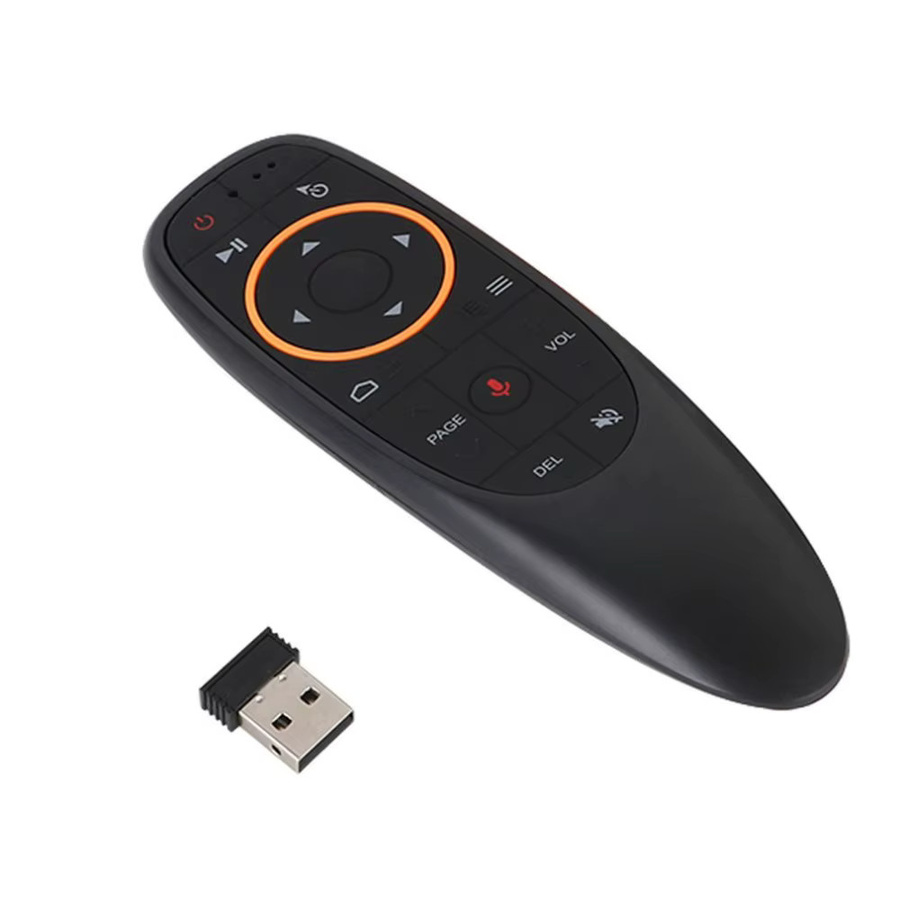 WESOPRO G10S Air Mouse Sprachfernbedienung 2,4G Kabellos mit Gyroskop in Schwarz für Android TV Boxen und TV Sticks - Bild 3