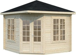 Palmako Holz-Pavillon Melanie transparent, B/T/H: 280 x 280 x 302 cm - Bild 2