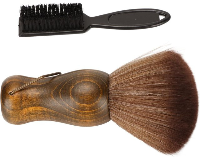 Koogeelife Nackenpuderpinsel, Nylonborsten, Holzgriff, Black - Bild 1