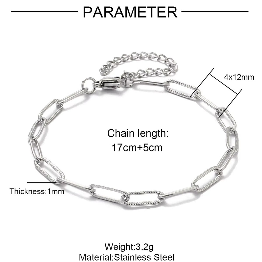 RedBee Armband, Edelstahl, Silber, Damen - Bild 1