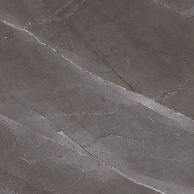 Bodenfliese Feinsteinzeug United Tile und Mosaic Opus Noce in Braun, Steinoptik, poliert, B/T: 60 x 60 cm - Bild 1