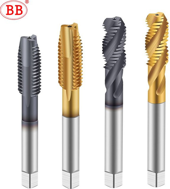 BB Cobalt Machine Tap BB HSS CO TiN Spiral Straight Flute CNC Forming Threading Tool aus Edelstahl - Bild 1