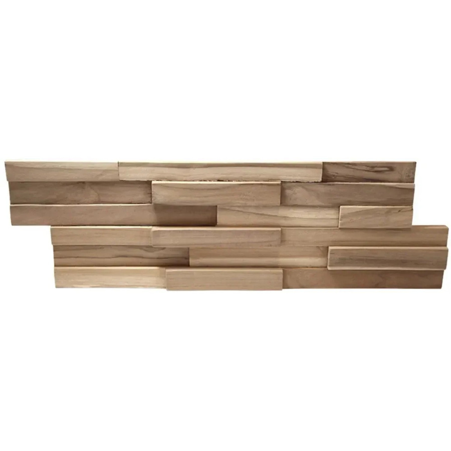 Rebel of Styles Holzverblender Firenze Teak in Braun, B: 49,5 cm, H: 18 cm - Bild 2