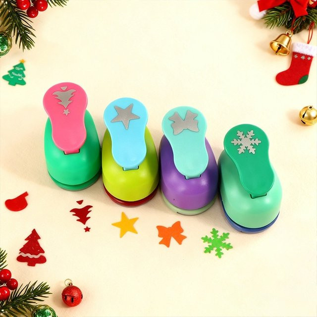 Weihnachts-Puncher Multi-Style für EVA-Schaum und Papier, Durchmesser: 2,5 cm - Bild 1