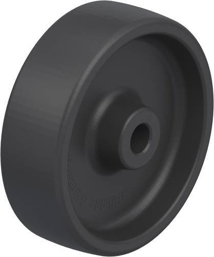 Blickle POHI 125/15G Kunststoff-Rad in Grau und Schwarz mit 125 mm Durchmesser und 300 kg Tragfähigkeit - Bild 1