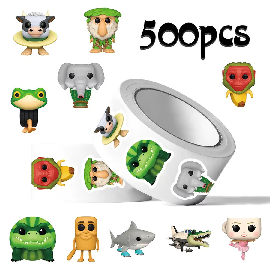 GOGOTU Aufkleber, 500 Teile, multicolor - Bild 2
