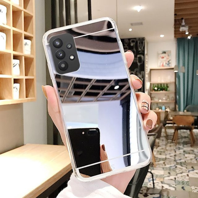 Spiegel Silikon Hülle in Roségold für Samsung Galaxy A52 A53 A32 A13 A52s 5G A51 A31 A71 4G - Bild 1