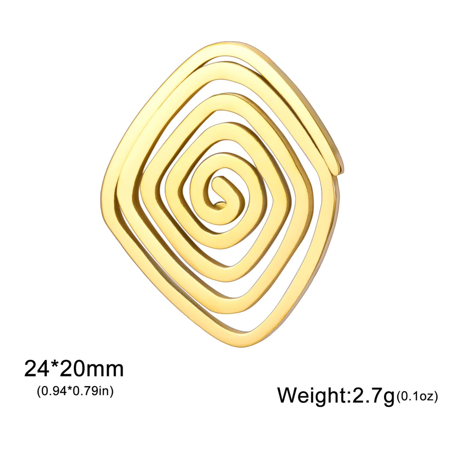Cazador Anstecknadel Edelstahl, Gold, Unisex - Bild 3