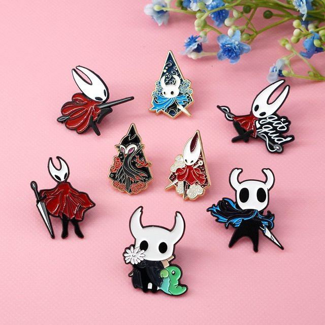 MINISO Pin-Set Hollow Knight Emaille, Unisex - Bild 1