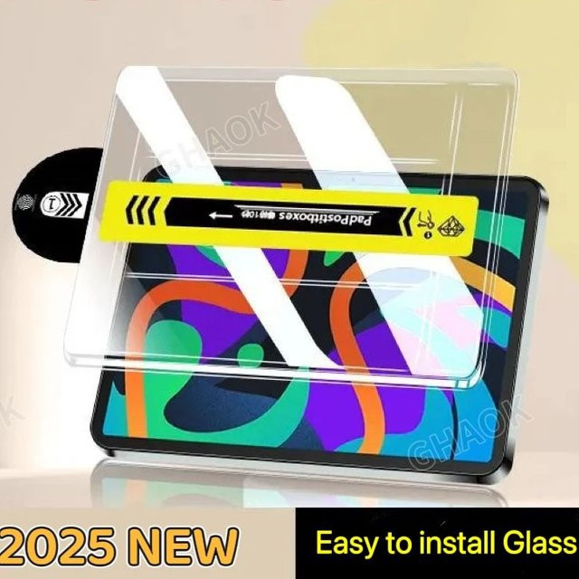 Lenovo Idea Tab Pro 12.7 (2023–2025) Schutzfolie aus gehärtetem Glas, transparent, Auto-Installationsset - Bild 1