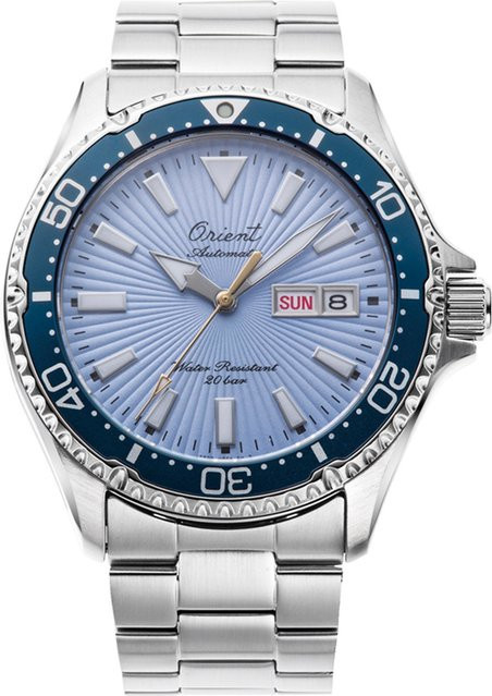 Orient Armbanduhr Mako Automatik, Edelstahl, Blau, 42 mm, Herren - Bild 1