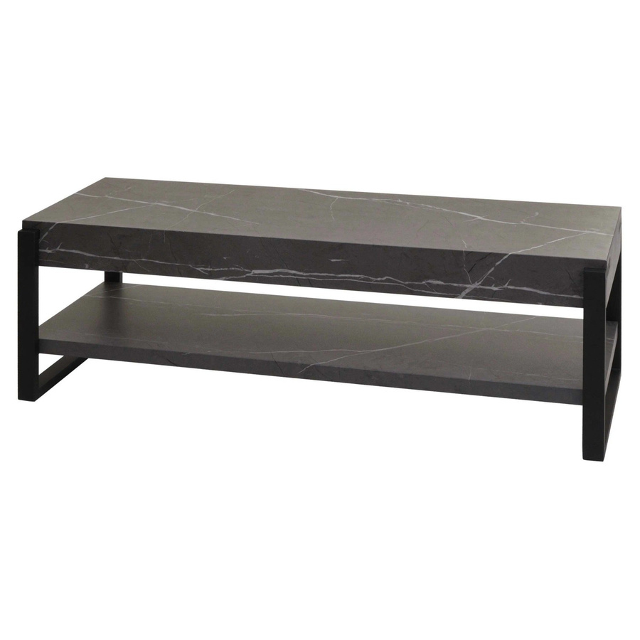 MCW TV-Rack L53 Lowboard in Marmor-Optik Grau, H x B x T: 42 x 120 x 44 cm - Bild 3