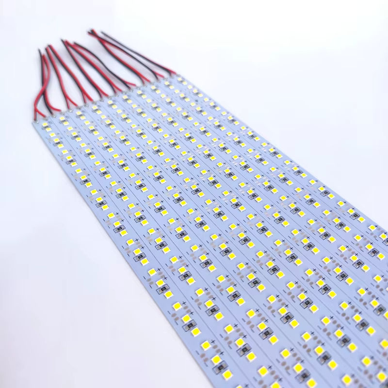 JOYPINJ LED-Hartstreifen Set 10 Stück, 144 LEDs/m, Warmweiß 3000K, für Juweliergeschäftsschrank und Möbel - Bild 3