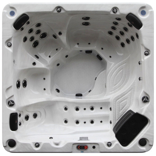 Canadian Spa Whirlpool Niagara AI in Braun mit Soundsystem und LED für 7 Personen, B/T/H: 228 x 228 x 99 cm - Bild 2