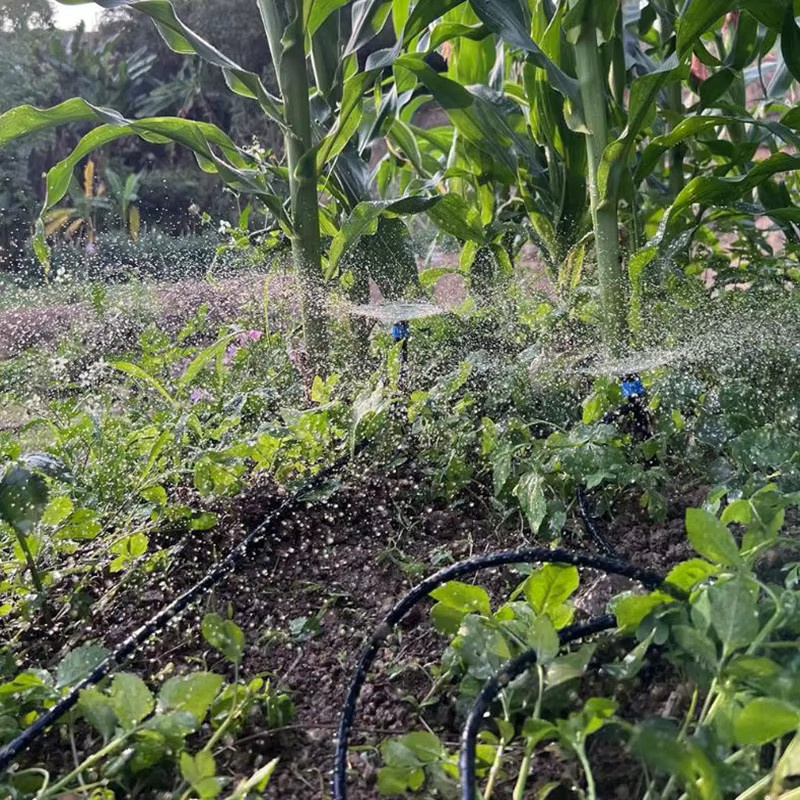 Garten Sprinkler-Bewässerungsset mit verstellbarem Mikrosprüher und Tropf-Emitter, 1/4 Zoll Schnellanschlussdüse, 18 cm - Bild 6