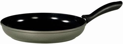 Krüger Haushaltswaren Potsdam Pfanne aus Aluminium und Keramik, Farbe: Anthrazit/Schwarz, Durchmesser: 24 cm - Bild 1
