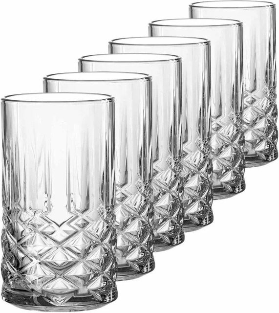 Ritzenhoff & Breker Capri Tumbler-Set, 6-teiliges Longdrinkglas-Set, transparent, 360 ml pro Glas - Bild 1