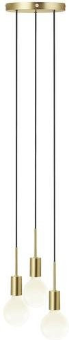 Nordlux Paco 3-Spot Pendelleuchte Messing E27 - Bild 1