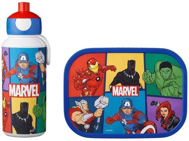 Mepal Lunchset Campus 2er Set mit Trennflächen in Multicolour, 400 ml und 700 ml - Bild 1