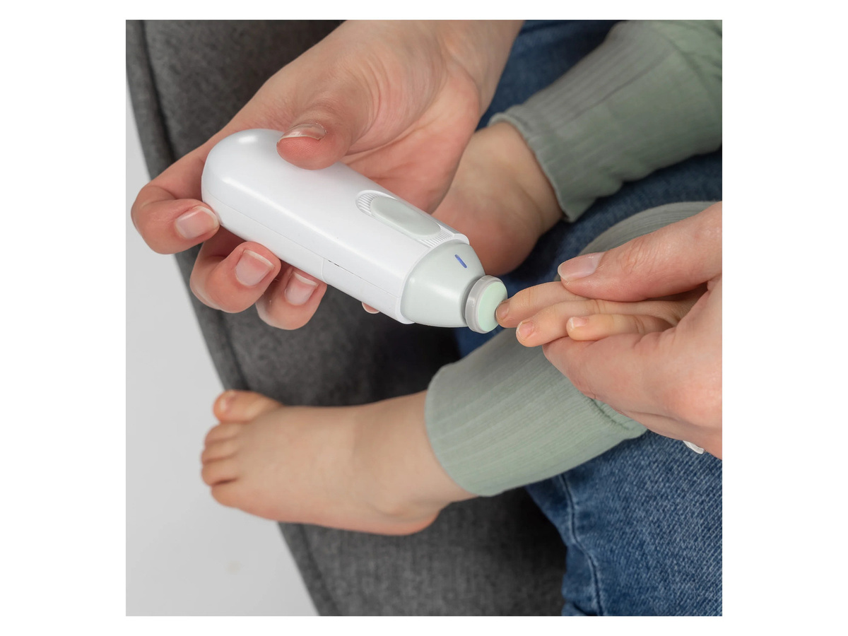 Reer BabyCare Elektrische Nagelfeile, Weiß - Bild 3