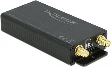 Delock USB 3.0 Schnittstellen-Konverter für M.2 Key B Module mit SIM-Slot und Gehäuse, Schwarz (63172) - Bild 1