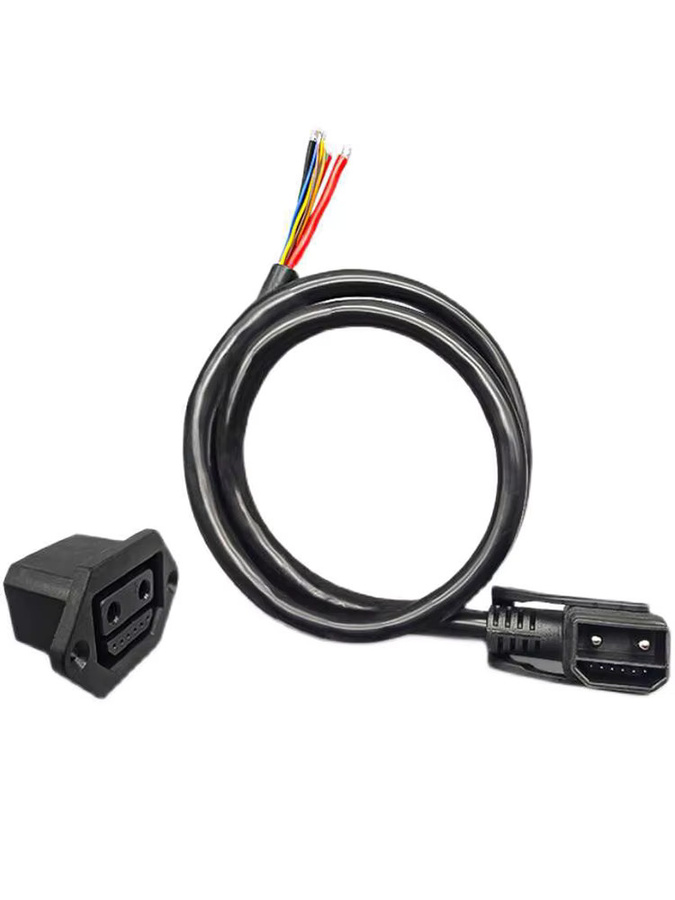 DIVEDEER Lithium-Akku Ladekabel mit XT60 und XT90 Anschlüssen, 8-Pin Hochleistungsstecker, Schwarz - Bild 4