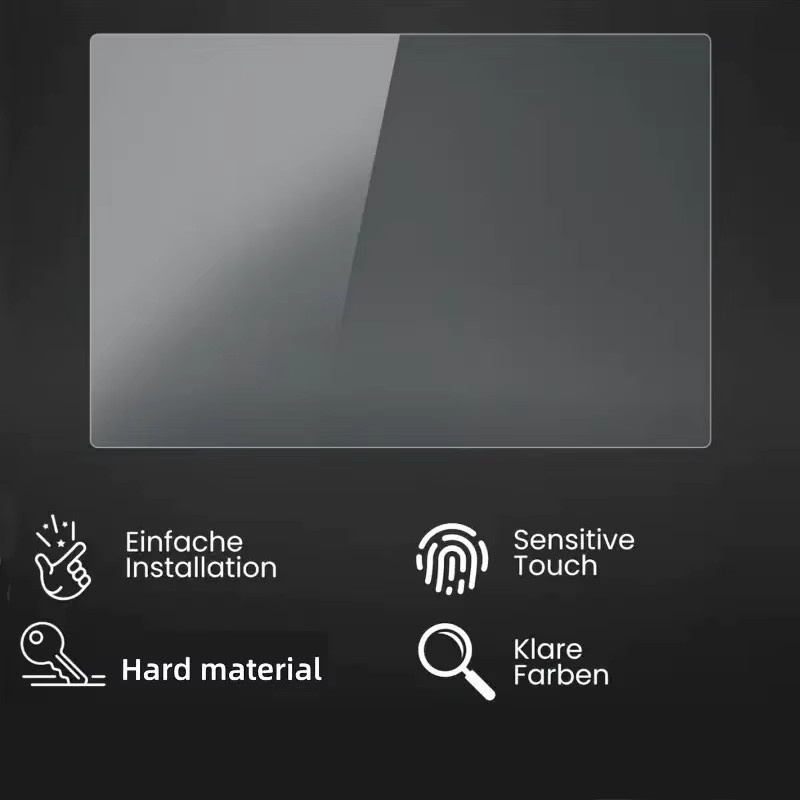 3er-Pack Displayschutzfolie aus gehärtetem Glas für Panasonic LUMIX DC-TZ99, ZS99, S1H, S1RM2, FZ85D, FZ1000 II, TX2 und LX100 II, transparent - Bild 2