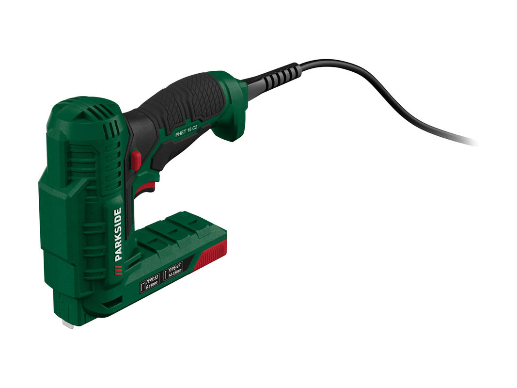 Parkside Elektrotacker und -nagler PHET 15 C2 in Grün - Bild 4