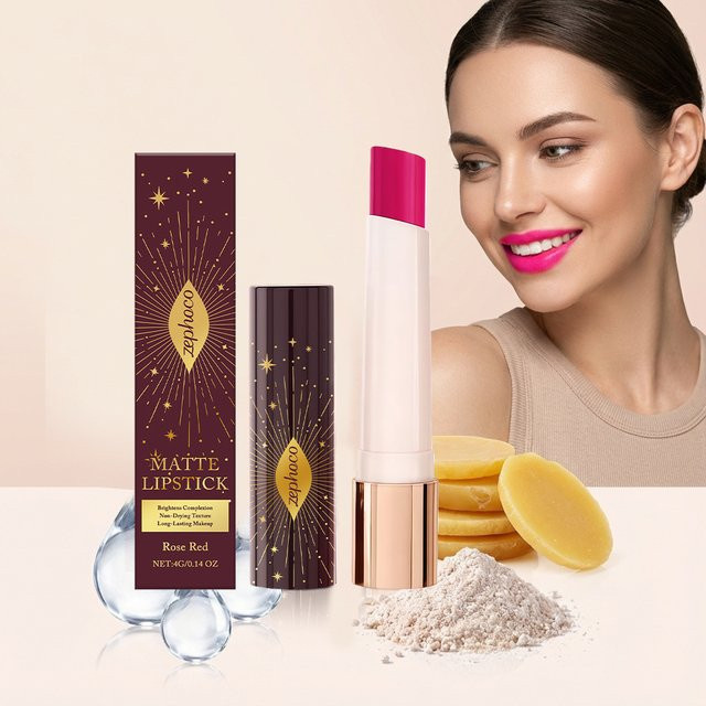 Zephoco Star Glow Matte Lippenstift, mehrfarbig - Bild 1