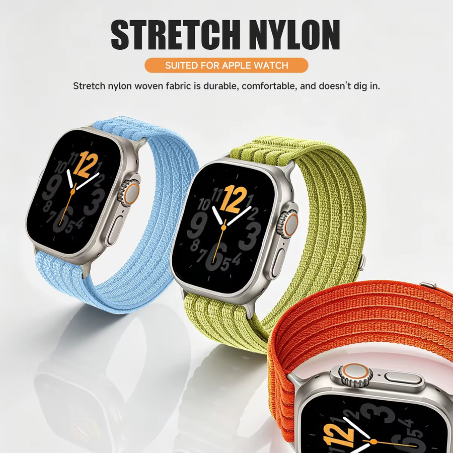 YEELUSEE Uhrenarmband Nylon, Textil/NATO, Bunt, Unisex - Bild 2