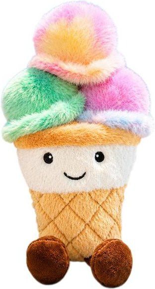 Yiran toy Eiswaffel Plüschtier, Stofftier, ab 14 Jahren, Bunt / Mehrfarbig - Bild 1
