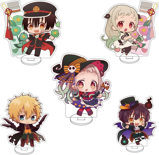 Bandai Toilet-bound Hanako-kun Yugi Amane Yashiro Nene Minamoto Kō Cos Acryl-Figur Ständer, 10cm - Bild 1