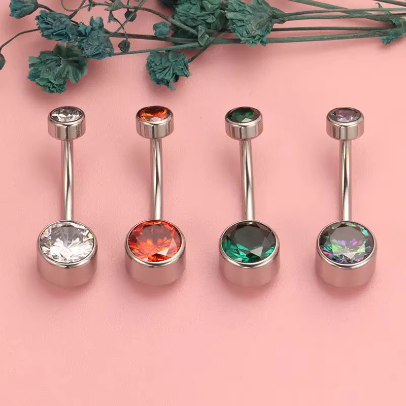 ZOORBODY JEWELRY Bauchnabelpiercing Titan, Silber, Unisex - Bild 2