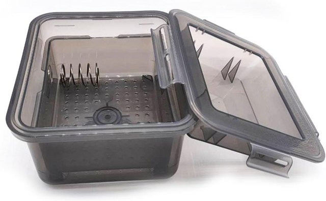 CosyHome Tofupresse in Grau zur Wasserentfernung aus Tofu, rechteckige Tofuform, spülmaschinenfest - Bild 1