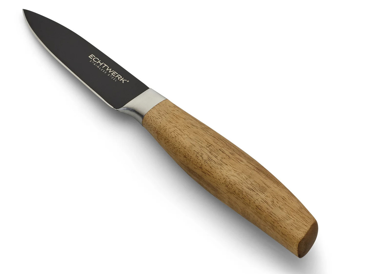 ECHTWERK Küchenmesser Classic Black Edition Schälmesser aus Edelstahl in Schwarz - Bild 3