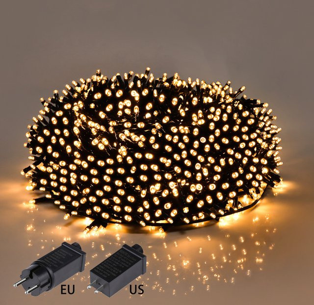 Gyarfas LED Lichterkette mit 8 einstellbaren Modi für Party, Hochzeit und Dekoration - Bild 1