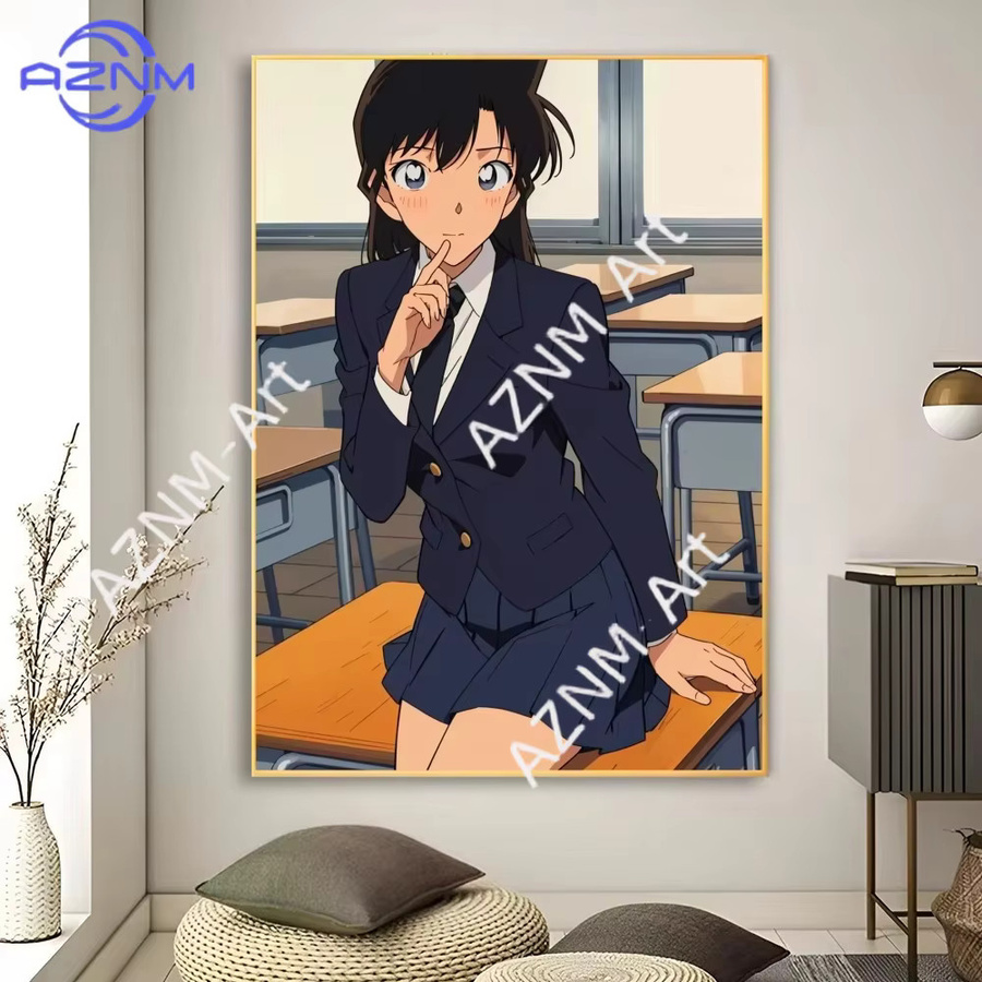 KAYOU Anime Poster Mouri Ran Detective Conan Kunstdruck Illustration Mehrfarbig - Bild 2