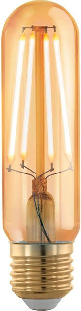 Eglo LED Leuchtmittel E27 Röhrenform in Gold, Warmweiß, 4 W - Bild 1