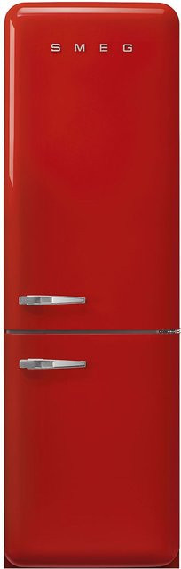 Smeg Kühl-Gefrierkombination FAB32RRD5 in Rot mit No-Frost und Zero Degree Zone, B/T/H: 60,1 x 60,1 x 185,0 cm - Bild 1