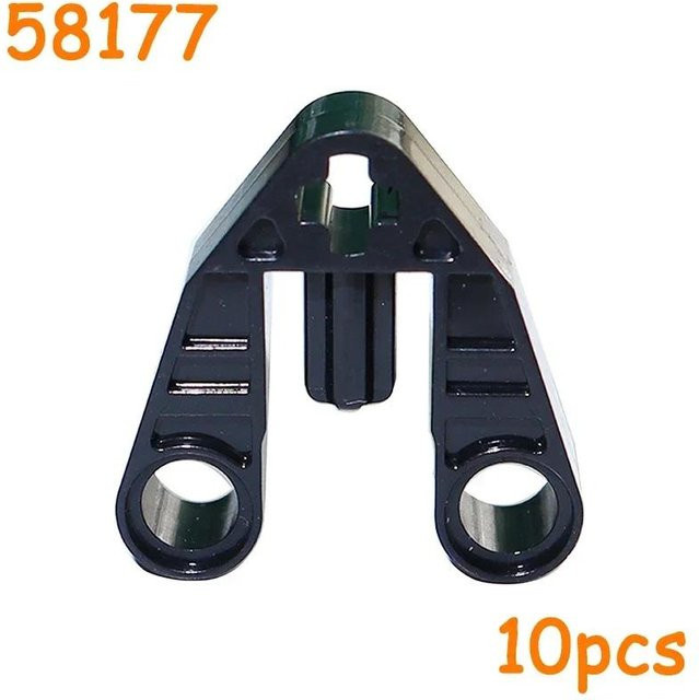 Yiran toy Technisches Bauteil MOC Achsbuchse Wellenloch Verbinder Stift Kreuz Bausteine - Bild 1