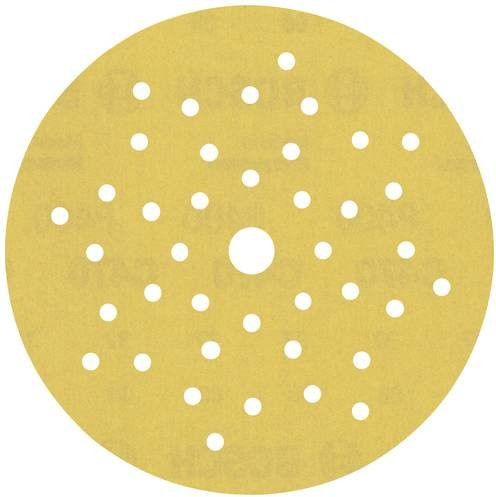 Bosch Expert C470 Exzenterschleifpapier gelocht Körnung 400 Durchmesser 125 mm Gelb 5 Stück - Bild 1