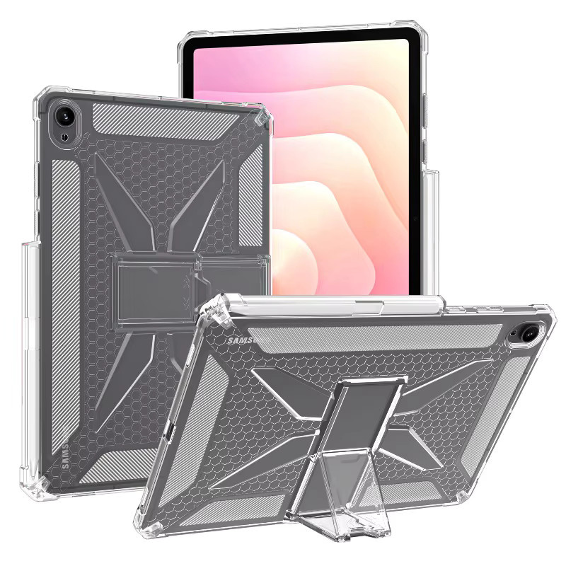 Transparente TPU Schutzhülle für Samsung Galaxy Tab S11 11 Zoll 2025 mit Standfunktion und Airbag-Schutz für 5G Modelle SM-X730 und SM-X736B - Bild 2