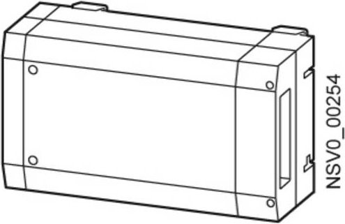 Siemens Abgangskasten BVP:233570 BD01-AK2HX/F in Lichtgrau, 63A, 400 V/AC, 16mm² - Bild 1